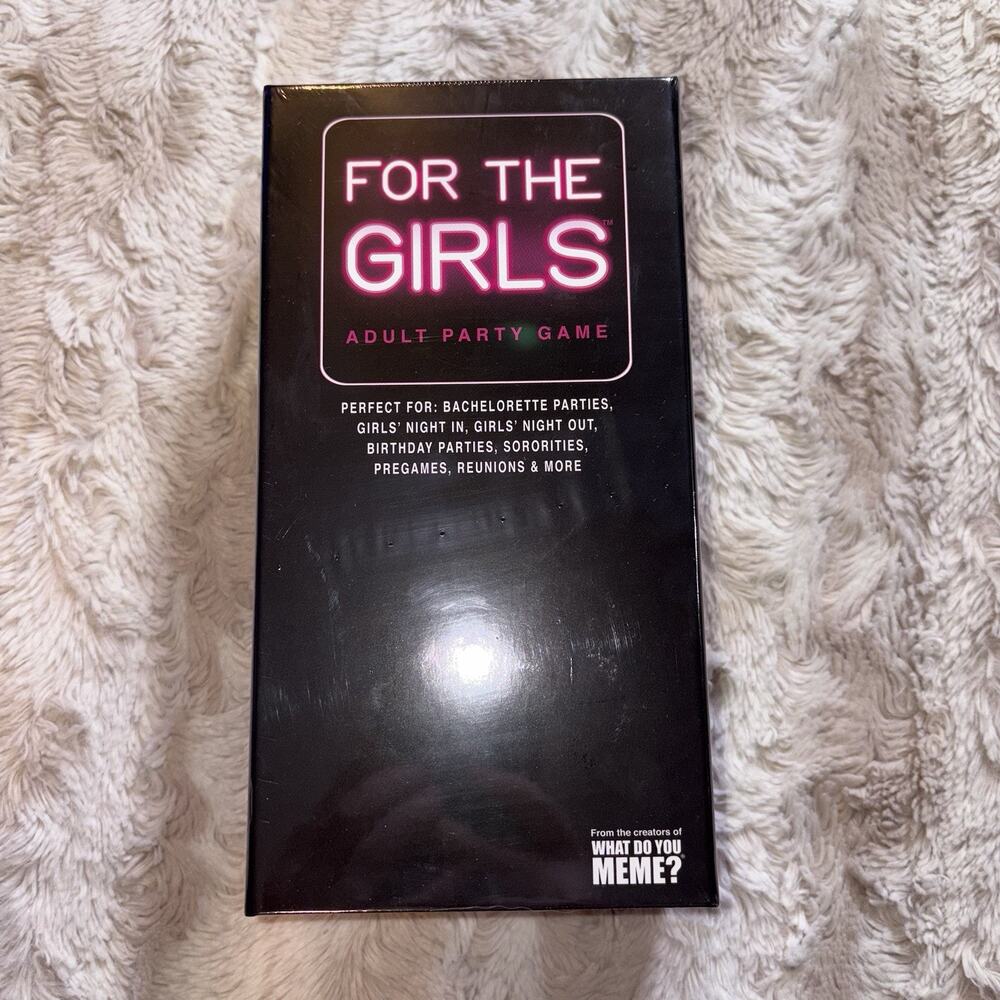 For The Girls Adult Party Card Game – Bachelorette, Sorority, Pre-Game – New